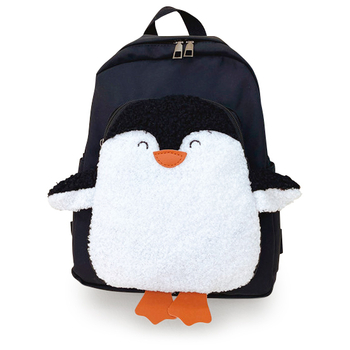 Дитячий рюкзак Evo-kids Small-Pinguin Black (арт. 2418-3-Black-pinguin) - Pampik