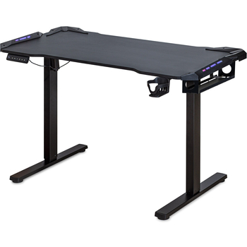 Стол Mealux PowerDesk Carbon RGB с электрорегулировкой высоты (арт. EVO-201 Carbon/B) - Pampik