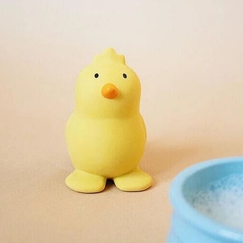 Погремушка-прорезыватель Tikiri 96005, каучук, желтый (24985) - Pampik - 3