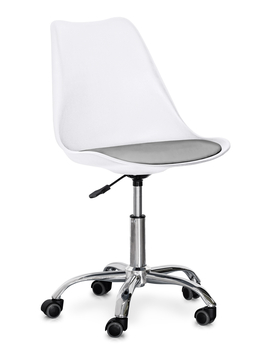 Крісло Hommex Kantri White / Grey (арт. H-231 W/G MR) - Pampik