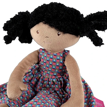 Мягкая игрушка Tikiri 6209.1 Кукла, 42 см, черный (24967) - Pampik - 3