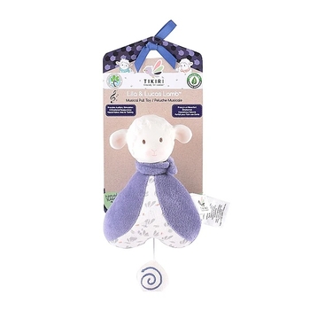 М'яка розвиваюча іграшка-підвіска Tikiri 94003B, блакитний (22551) - Pampik - 2