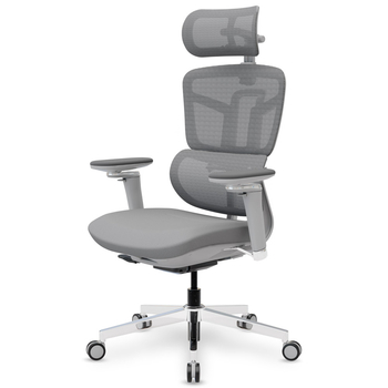 Кресло Mealux S4 Air Fabric Grey (арт. HF-S4 F/G) - Pampik - 2