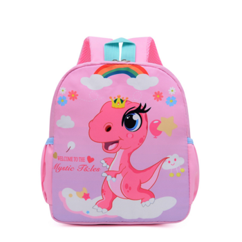 Дитячий рюкзак Evo-Kids Small Dino Pink (арт. 2418-10 Pink Dino) - Pampik