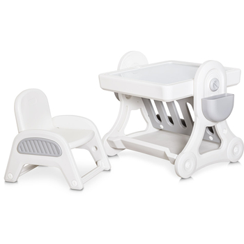 Детский комплект Mealux Robin (арт. KD-F051 White/Grey) - Pampik - 2