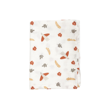 Пелюшка Twins Птахи, муслінова, 110х75 см (1610-TPM-1022) - Pampik