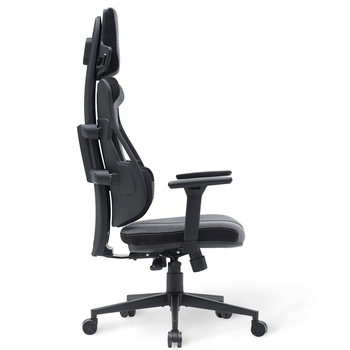 Геймерське крісло Cyberlux V8 Fabric Grey (арт. GM-V8 FG) - Pampik - 2