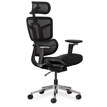 Крісло Mealux S4 Air Black (арт. HF-S4 M/B) - Pampik