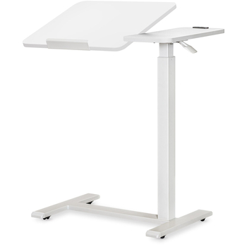 Стіл Hommex Mobidesk Duo USB White (арт. ТН-010-2 White) - Pampik
