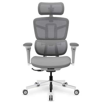 Кресло Mealux S4 Air Fabric Grey (арт. HF-S4 F/G) - Pampik - 9