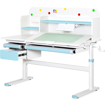 Дитячий стіл Evo-kids TH-360 Plus Blue (арт. TH-360 WG/BL Plus) - Pampik