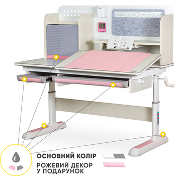 Детский стол Mealux Winnipeg Multicolor MG+PN (арт.BD-630 MG+PN Multicolor) - Pampik