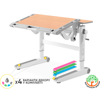 Детский стол Mealux Ergowood M Multicolor MG (арт. BD-800 MG/MC) - Pampik