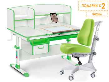 Комплект Evo-kids Evo 50 Z Green (арт. Evo-50 Z + крісло Y-528 KZ) - Pampik - 2