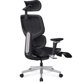 Крісло Mealux D2 Air Plus Black (арт. HF-D2 Plus M/B) - Pampik - 4