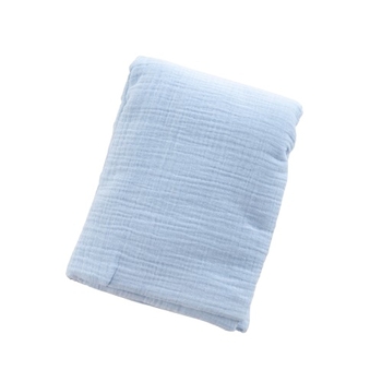 Пелюшка Twins моно, муслінова, 110х75 см, блакитний (1610-TPM-04) - Pampik