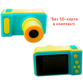 Дитячий цифровий фотоапарат (Photo-01 BL-Y) - Pampik