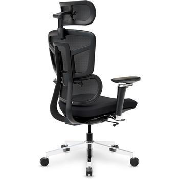 Крісло Mealux S4 Air Fabric Black (арт. HF-S4 F/B) - Pampik - 10