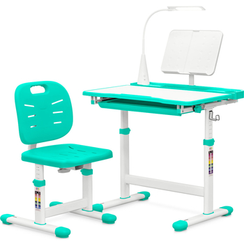 Комплект Evo-kids (стілець+стіл+полиця+лампа) Evo-17 Z Ergo (арт. Evo-17 Z Ergo) - Pampik