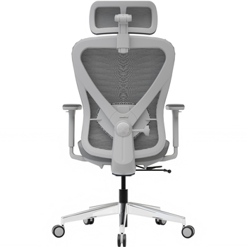 Крісло Mealux Q1 Air Fabric Grey (арт. HF Q-1 F/G) - Pampik - 9