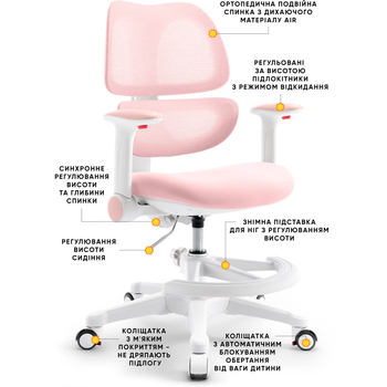 Дитяче крісло Mealux-Dream Air KP (арт.Y-607 KP) - Pampik - 2