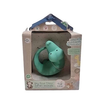 Погремушка-прорезыватель Tikiri 96010, каучук, зеленый (22569) - Pampik - 5
