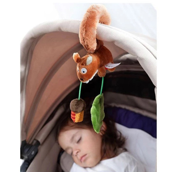 Брязкальце м'яке на коляску Sigikid Мила білочка (41010/13858) - Pampik - 7