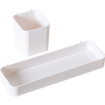 Пластиковые контейнеры для столов Mealux V01 White (арт. plastic containers V01 White) - Pampik