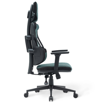 Геймерське крісло Cyberlux V8 Fabric Green (арт. GM-V8 FZ) - Pampik - 4