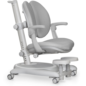 Дитяче крісло Mealux Ortoback Duo Plus Grey (арт.Y-510 G Plus) - Pampik