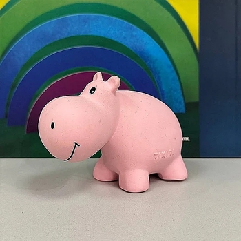 Погремушка-прорезыватель Tikiri 96009, каучук, розовый (22568) - Pampik - 5