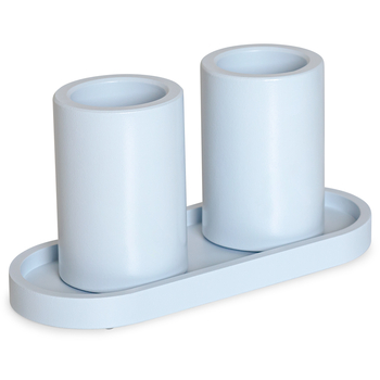 Набір з двох стаканів-органайзерів Cute Blue - Pampik