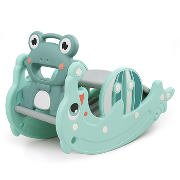 Детский игровой комплекс Mealux Froggy Mint (арт. KD-D011 Mint) - Pampik