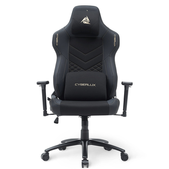 Геймерське крісло Cyberlux Poseidon Black (арт. GM-415 B) - Pampik - 6