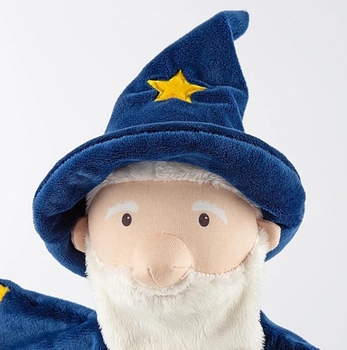 Игрушка мягкая на руку Sigikid Волшебник, 30 см, синий (43123/38297) - Pampik - 3