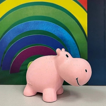 Погремушка-прорезыватель Tikiri 96009, каучук, розовый (22568) - Pampik - 6