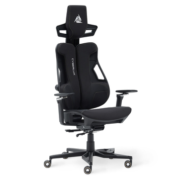 Геймерське крісло Cyberlux V10 Fabric Black (арт. GM-V10 FB) - Pampik - 3