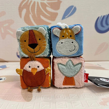 Ігровий набір Sigikid М'які кубики, 4 шт. (43226/38298) - Pampik - 8