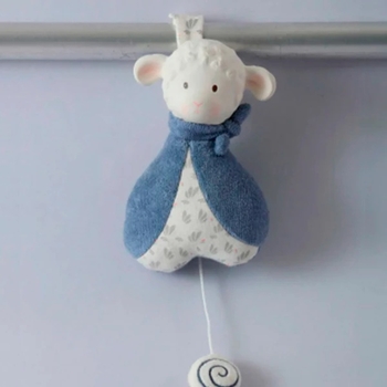 М'яка розвиваюча іграшка-підвіска Tikiri 94003B, блакитний (22551) - Pampik - 3