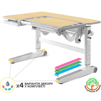 Дитячий стіл Mealux Kingwood Multicolor MG (арт. BD-820 MG/MC) - Pampik