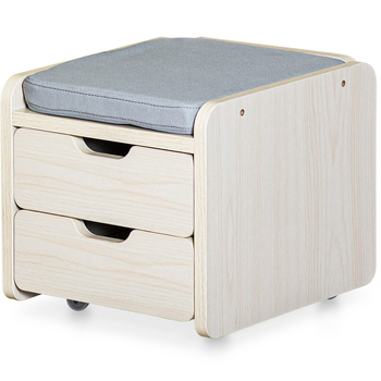 Тумбочка до парти Mealux Winnipeg Maple (арт. Cabinet BD-630 MG) - колір дерево (коробок 1 шт.) - Pampik