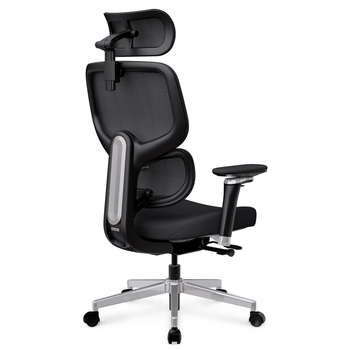 Крісло Mealux D2 Air Fabric Black (арт. HF-D2 F/B) - Pampik - 8