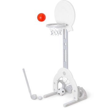 Баскетбольний кошик Mealux Rocket (KD-H011 White) - Pampik