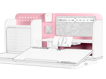 Стенка полки цветная к столу BD-630 Multiclor G/PN (арт. Цвет. стенка к BD-630 PN) - Pampik