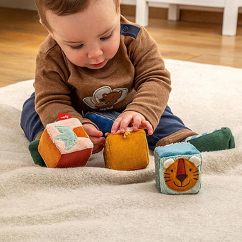 Ігровий набір Sigikid М'які кубики, 4 шт. (43226/38298) - Pampik - 7