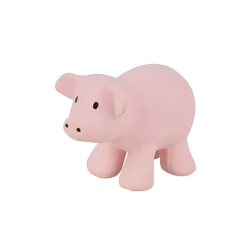 Погремушка-прорезыватель Tikiri 96001, каучук, розовый (24981) - Pampik