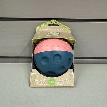 Прорезыватель Tikiri 77316 Мяч, каучук, розовый (24980) - Pampik - 3