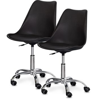 Комплект (2шт) крісло Evo-Kids Capri Black (арт. H-231 B/B -Х2) - Pampik