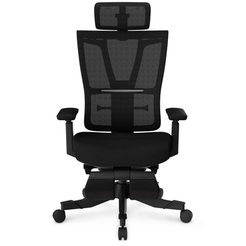 Крісло Mealux S6 Air Fabric Black (арт. HF-S6 F/B) - Pampik - 6