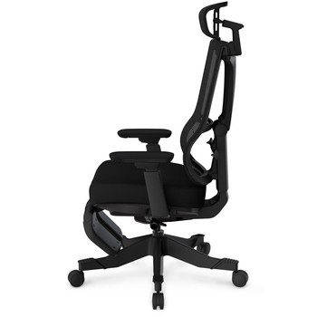 Крісло Mealux S6 Air Fabric Black (арт. HF-S6 F/B) - Pampik - 4